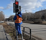 В Астрахани установили крутые светофоры