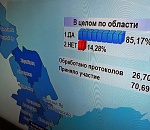 85% астраханцев поддержали поправки (по итогам обработки четверти бюллетеней)