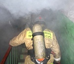 В Астрахани на ул. Яблочкова горела пятиэтажка