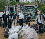 Неравнодушные астраханцы убрались на Городском острове