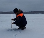 Толщина льда на водоемах Астрахани достигла безопасной отметки