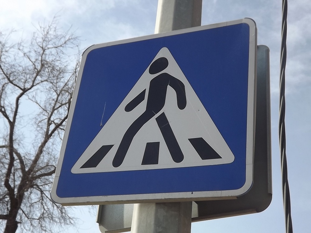 В Астрахани иномарка сбила мужчину на «зебре»