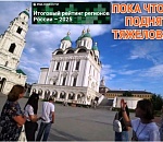 Мы всё там же: Астраханская область в итоговом рейтинге регионов вновь оказалась в седьмом десятке