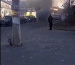 В Астрахани около железнодорожного переезда взорвалась машина