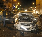 В Астрахани иномарка врезалась в бортовую «Газель»: виновник аварии был ранее лишен прав 