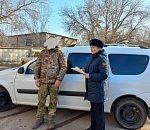 Астраханские приставы передали в зону СВО «Ладу Ларгус» любителя пьяной езды