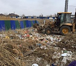 В Трусовском районе прошла масштабная уборка: вывезли 250 куб.м отходов