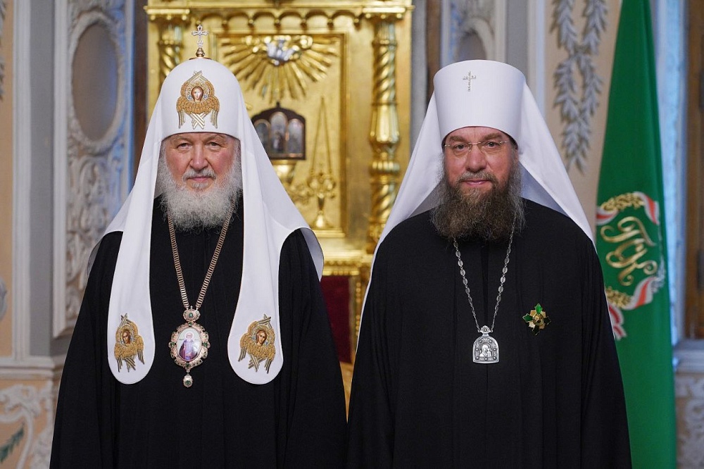 Митрополит Астраханский и Камызякский удостоен Ордена преподобного Серафима Саровского