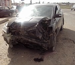 В Астраханской области столкнулись две иномарки: пострадало три человека