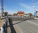 Ремонт железнодорожного переезда в посёлке Верхний Баскунчак завершен 