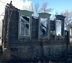 Школа села Тюрино огнем не затронута, горело заброшенное строение