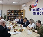 Ирина Гусева и Евгений Грачев встретились с ветеранами СВО в Астрахани