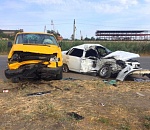 В Астрахани в лобовом столкновении погиб мужчина