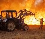 Длившийся трое суток на Обжоровском участке Астраханского заповедника пожар ликвидирован