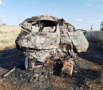 Четыре человека, включая ребенка, сгорели заживо в страшном ДТП под Астраханью: кадры