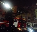 Утром в Астрахани горел завод ТРЗ