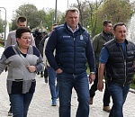 Фонтаны на набережной реки Волги в Астрахани включат к майским праздникам