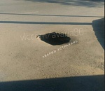 Астраханских автомобилистов предупреждают об очередном провале дороги