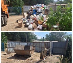 Ситуация с мусором в Трусовском районе Астрахани сдвинулась с мертвой точки 