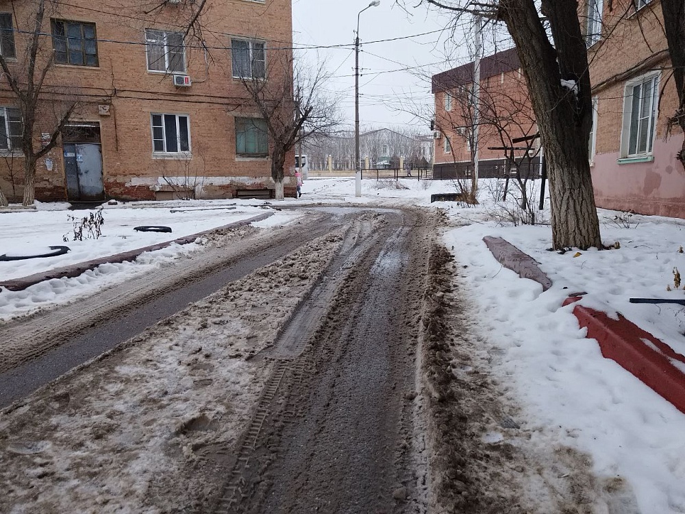 Астраханская зима расквасилась