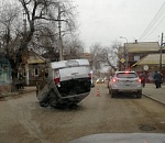 В центре города произошла жесткая авария