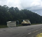 Астраханский грузовик разорвало по дороге в Тольятти