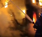 Под Астраханью подожгли хозяйственную постройку