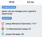 Астраханка пыталась расплатиться с таксистом нетрадиционным способом
