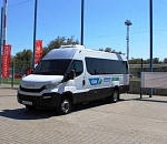 «Астрахань» получила в подарок автобус от газовиков