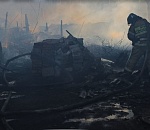 В ночном пожаре погибли две астраханки и ребенок