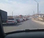 В Астрахани снова образовались кладбищенские пробки