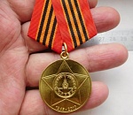 В астраханском селе горе-вор позарился на юбилейную медаль