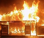 В Астрахани при пожаре частного дома погиб мужчина