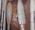 В Астраханской области нашли минометную мину и артиллерийский снаряд