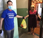 Акция «Астрахань, мы вместе!» состоялась в воскресенье в Кировском районе