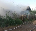 В Астрахани произошел крупный пожар (ОБНОВЛЕНО!)