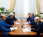 Игорь Бабушкин и Сергей Альмеев обсудили развитие железной дороги в рамках МТК «Север-Юг»