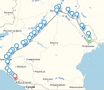 Из Астрахани в Адлер можно будет попасть за 30 часов и 3 тысячи рублей