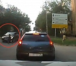 В Астрахани сбили перебегавшего дорогу ребенка: видео