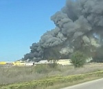 В Астраханской области на площади 2 тысячи квадратов полыхает птицефабрика