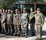 Мобилизованные астраханцы отправились на боевое слаживание в Волгоградскую область