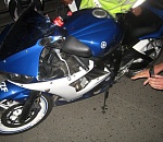 В Астрахани опрокинулся мотоцикл под управлением 25-летней девушки