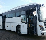 Рейсовый автобус забрал пассажиров, застрявших в Астраханской области