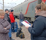 Астраханские железнодорожники провели викторину ко Дню воссоединения Крыма с Россией