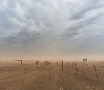 Пыльная буря прогнозируется завтра в Астраханской области 