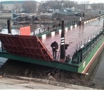 Понтонный мост через Царев задержался на неделю