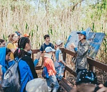 Благодаря АГУ школьники побывали в Астраханском заповеднике