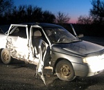 В ДТП под Астраханью пострадало четыре человека, из них трое - дети