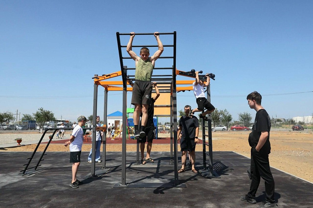 Под Астраханью открылся новый физкультурно-оздоровительный комплекс