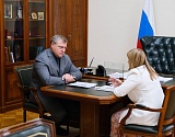 Астраханский губернатор обсудил с руководителем УФНС по региону упрощенную жизнь для налоговиков